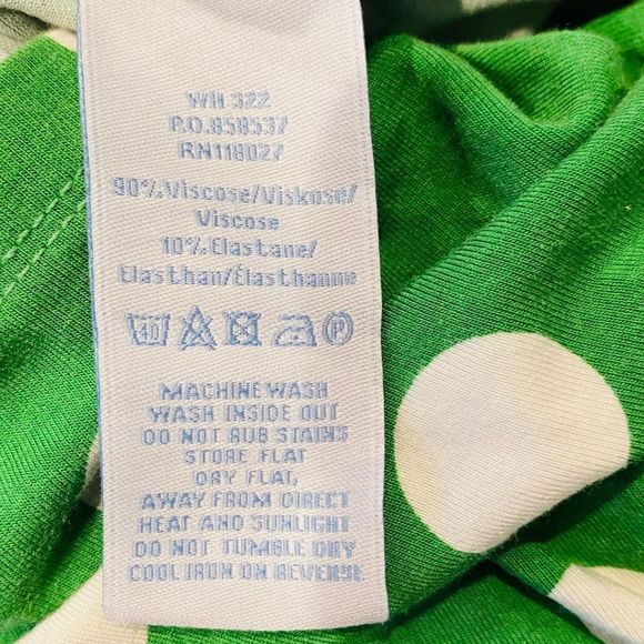Boden Green Polka Dot Halter Dress Size 4L - Picture 6 of 6
